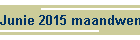 Junie 2015 maandwenners/