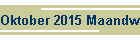Oktober 2015 Maandwenners/
